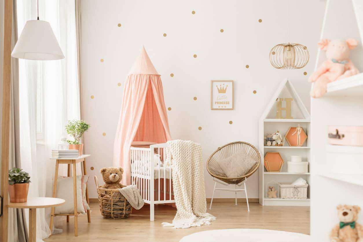 mur décoratif chambre bébé